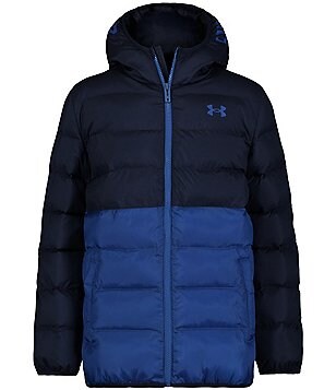 Under Armour Big Boys 8 20 Long Sleeve Fleece Lined 2 Fer Insulated Hoodie Vest Dillard s