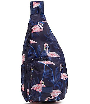 Vera Bradley Women's Recycled Lighten Up Reactive Deluxe Water Bottle  Crossbody Sling Bag Purse, Bright Stripe, One Size : : Clothing,  Shoes & Accessories