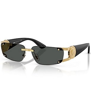 Versace Rock Icon Vanitas Navigaror sunglasses. New, never used. Versace Rock Icons Vanitas Navigator Sunglasses | Dillard main image 3