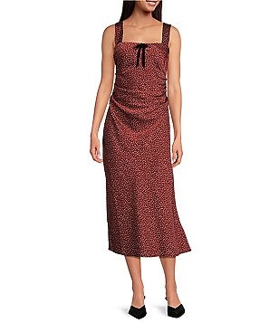 WAYF Davin Velvet Boat Neck Sleeveless Open Back Maxi Dress | Dillard's