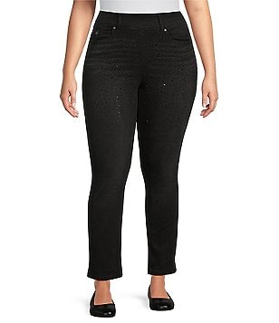 Black skinny pants outlet plus size