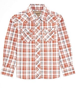 Boys 8-20 Buffalo Bills Sideline Plaid Shirt