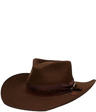 Wyeth Billie Wool Felt Fedora Hat | Dillard display picture 3