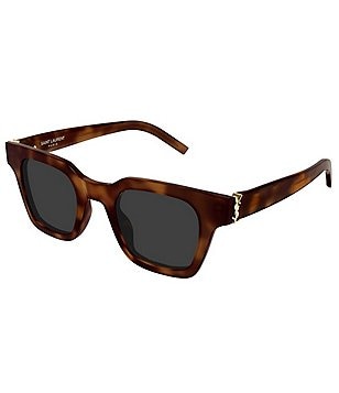New Women\'s Saint Laurent Brown Tortoise Sunglasses Amazon.com: Saint Laurent Unisex Sunglasses Tortoise Frame  main image 3