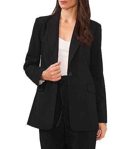 1. STATE Relaxed Fit Long Sleeve Coordinating Peak Lapel Blazer