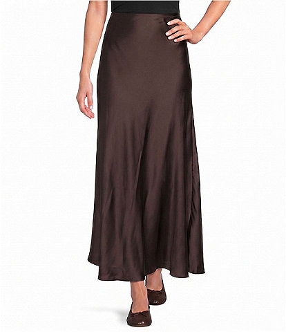 1. STATE Satin High Rise Maxi Skirt