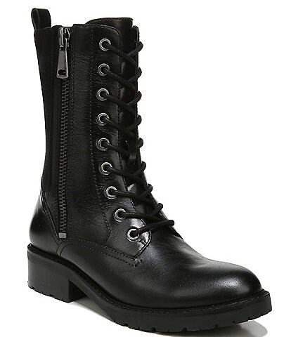 27 EDIT Naturalizer Camille Leather Combat Boots