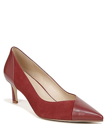 Naturalizer 27 EDIT Faris Leather And Suede Pumps