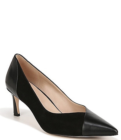Naturalizer 27 EDIT Faris Leather And Suede Pumps