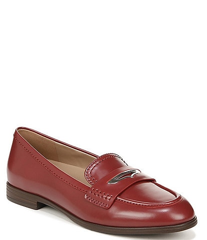 Naturalizer 27 EDIT Georgiana Leather Slip-On Penny Loafers