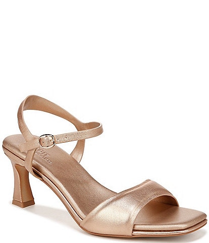 Buy Now Women Gold Textured Open-Toe Comfort Heels – Inc5 Shoes