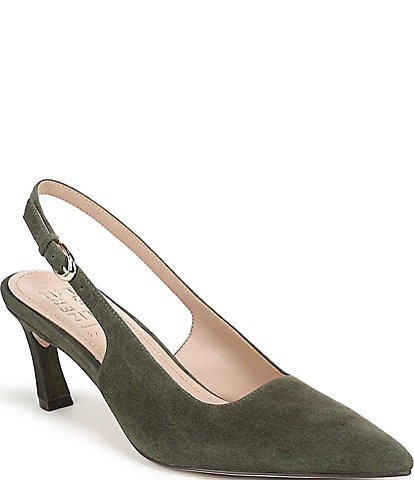 Naturalizer 27 EDIT Madison Suede Pointed Toe Slingback Pumps
