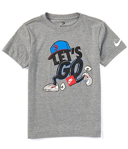 3BRAND by Russell Wilson Big Boys 8-20 Short Sleeve Let's Go! Capmando Graphic T-Shirt