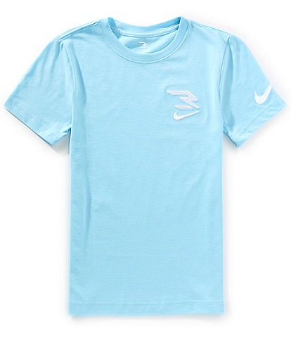 Nike 3BRAND By Russell Wilson Big Boys Short Sleeve Lockup T-Shirt