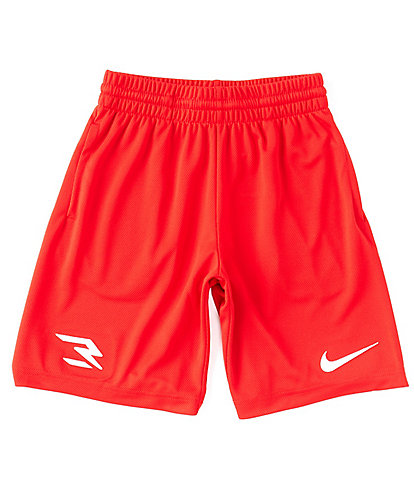 Nike 3BRAND By Russell Wilson Big Boys 8-20 Badge Mesh Shorts