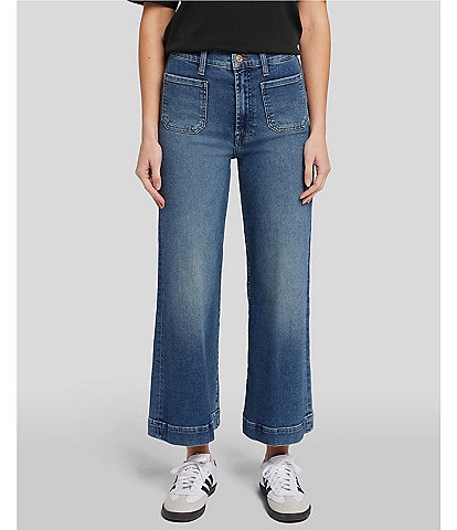 7 for all Mankind Jo Ultra High Rise Cropped Jeans