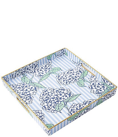 8 Oak Lane Hydrangea Stem Square Tray
