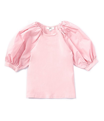 A Loves A Little Girls 2T-6X Bubble Sleeve Pullover Blouse