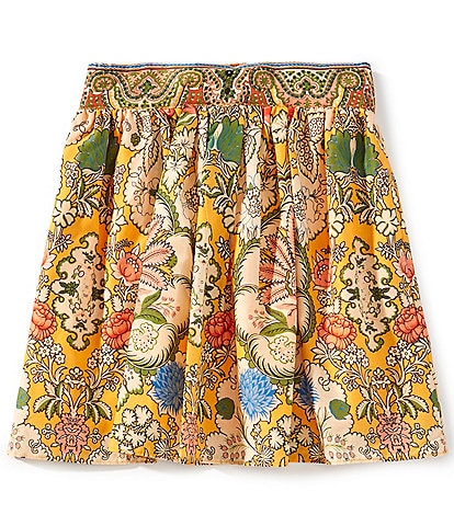 A Loves A Big Girls 7-16 Floral Printed Mini Skirt