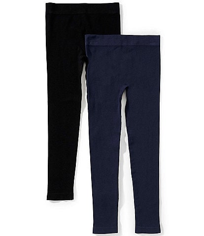 A Loves A Big Girls 7-16 Seamless Ribbed Leggings