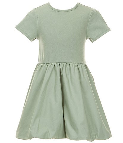 A Loves A Big Girls 7-16 Short Sleeve Bubble Dress