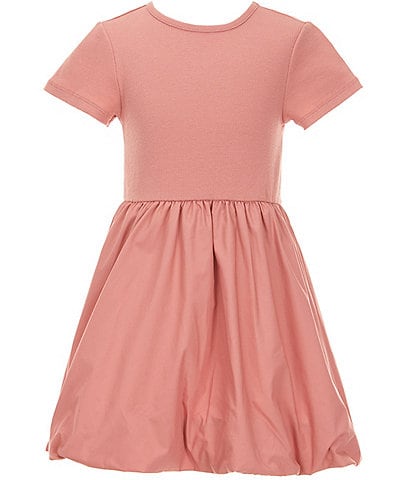 A Loves A Big Girls 7-16 Short Sleeve Bubble Dress