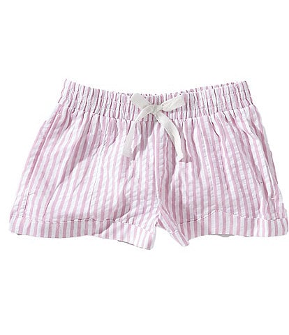 A Loves A Big Girls 7-16 Striped Dolphin Shorts