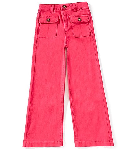 A Loves A Big Girls Denim Patch Pocket Jeans