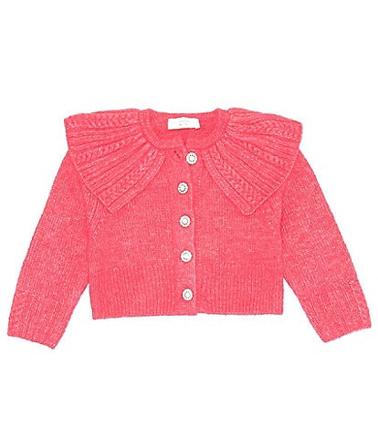 A Loves A Little Girls 2T-6X Capelet Collar Sweater