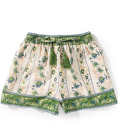 A Loves A Little Girls Printed Pull On Short
