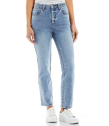 A Loves A Ankle Straight Denim Jeans