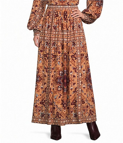 A Loves A Print Coordinating Maxi Skirt