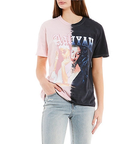 Aaliyah Split Graphic T-Shirt