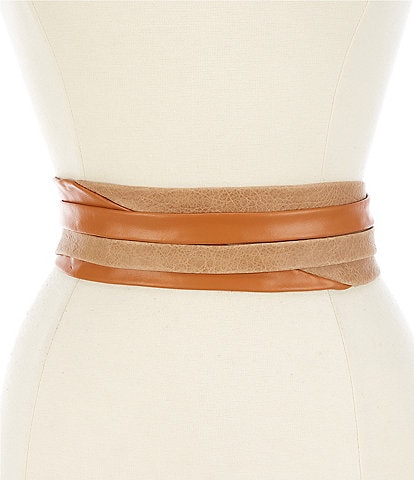 ADA 2#double; Minnie Wrap Leather Belt
