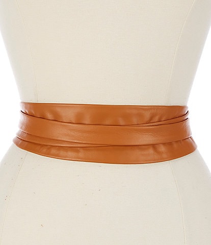ADA 3#double; Classic Wrap Classic Leather Wrap Belt