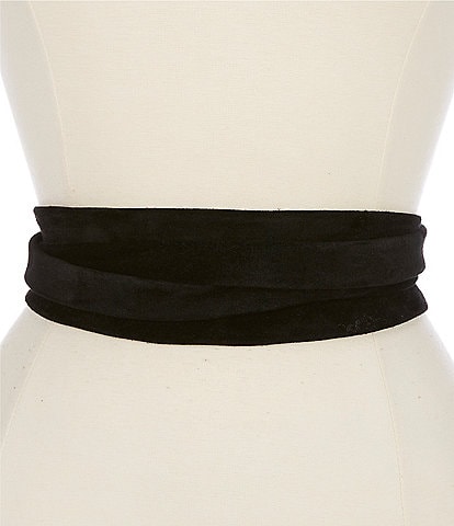 ADA 3" Classic Wrap Suede Leather Belt