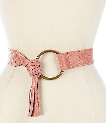 ADA 3#double; Esme Classic Leather Wrap Belt