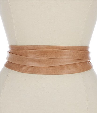 ADA 3#double; Classic Wrap Leather Belt