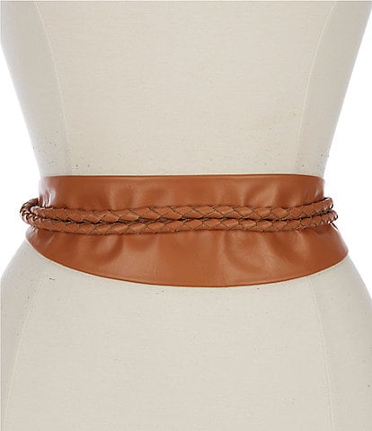 ADA Lucky Leather Wrap Belt