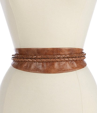 ADA Lucky Leather Wrap Belt