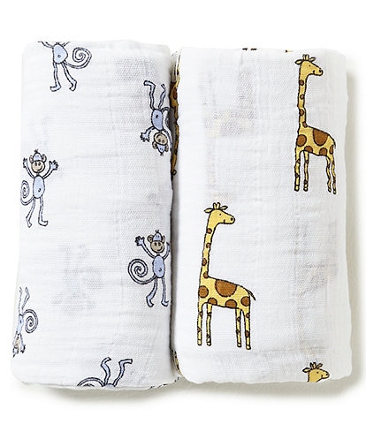 Aden + Anais 2-Pack Muslin Classic Swaddle Blankets