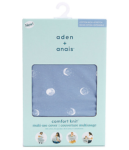 Aden + Anais Baby Boys Blue Moon 6-In-1 Multi-Use Cover