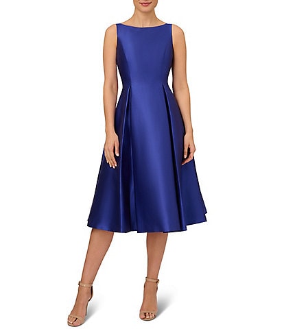  PATLOLLAV Cocktail Dresses for Women Evening Party Loose  Smocked Short Sleeve A-line Dress Flowy Beach Dresses for Women Blue :  Sports & Outdoors