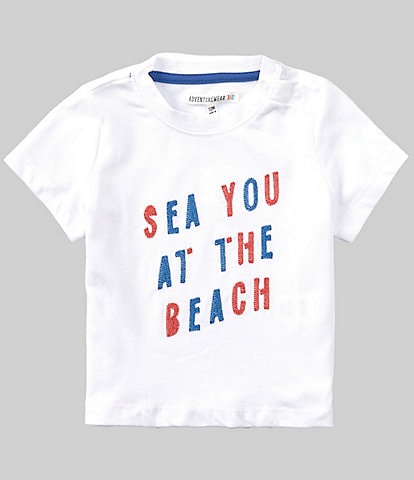 Adventurewear 360 Baby Boys 12-24 Months Round Neck Short Sleeve Beach T-Shirt