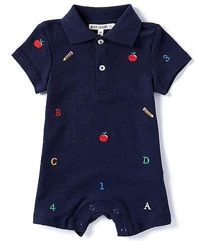 Adventurewear 360 Baby Boys 3-24 Months School-Theme Romper