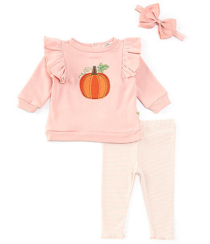 Adventurewear 360 Baby Girl 3-24 Months Pumpkin 3-Piece Set