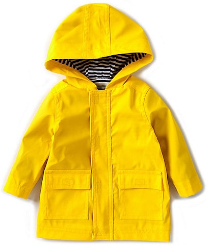 Adventurewear 360 Baby Girls 3-24 Months Long Sleeve Hooded Solid Rain Coat