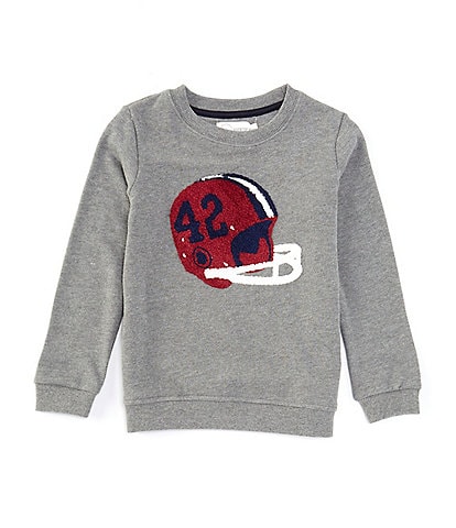 Adventurewear 360 Little Boys 2T-6 Long Sleeve Football Helmet Sweatshirt