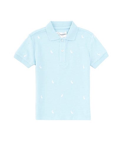 Adventurewear 360 Little Boys 2T-6 Short Sleeve Bunny Schifili Polo Shirt