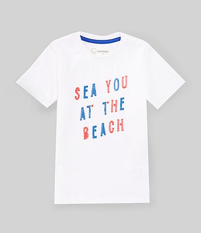 Adventurewear 360 Little Boys 2T-6 Short Sleeve Sea You At The Beach T-Shirt